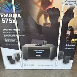 Enigma 575x- Home Theater 5.1 Surround Sound System Bluetooth