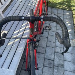 Large Vintage Trek Bicycle 1984 Restored Fixie Size 57 Large Nice!