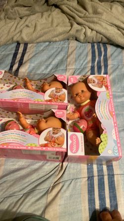 3  Brand new dolls Nenuco doll born to be love 12 inch