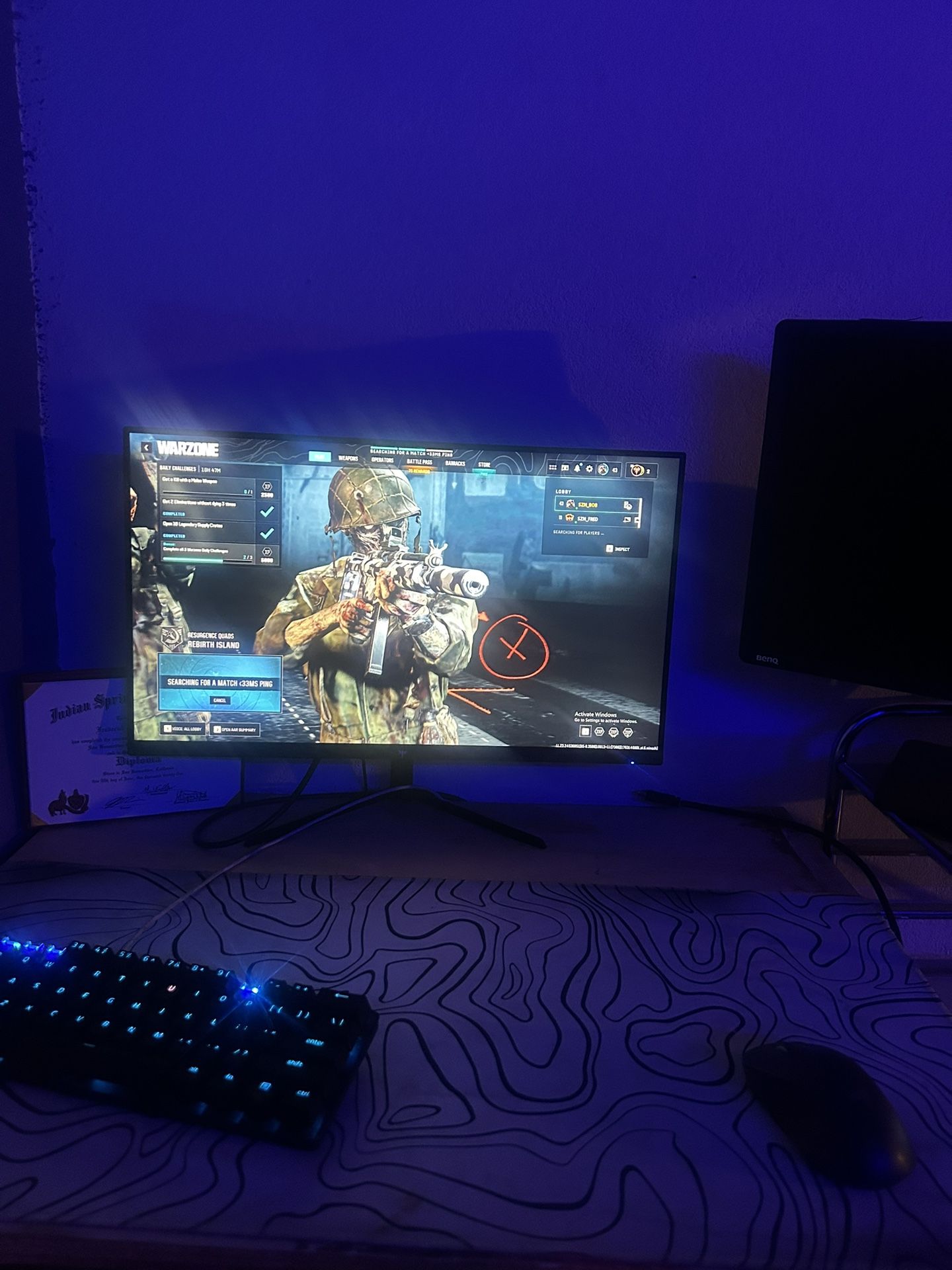 Gaming Pc And Monitor