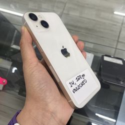White Apple iPhone 14, Unlocked, Cheap $50 Down With Approval 