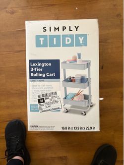 Simply Tidy Lexington 3 tier rolling cart