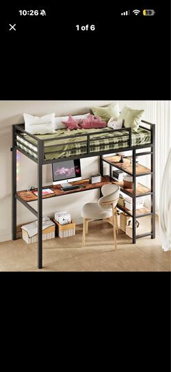 Loft bed twin size NEW‼️