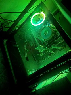 Gaming PC with Monitor