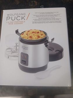 NEW Wolfgang Puck rice cooker