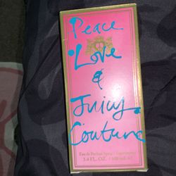 Peace love and juicy couture perfume
