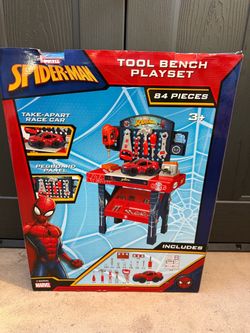 Marvel Spider-Man Tool Bench -$25