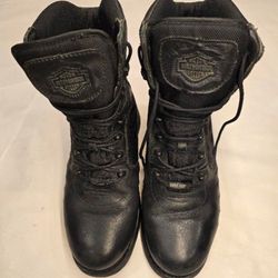 $29 HARLEY DAVIDSON MOTORCYCLE LEATHER BOOTS 