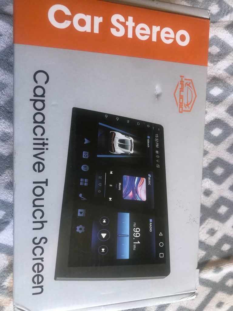 H Audio Captive Touch Screen 10-in Audio Receiver New In The Box