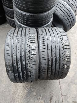 Pair of 315/30/22 Continental Y XL