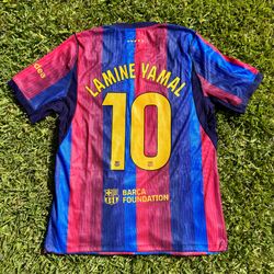 Barcelona Lamine Yamal  #10 Soccer Jersey