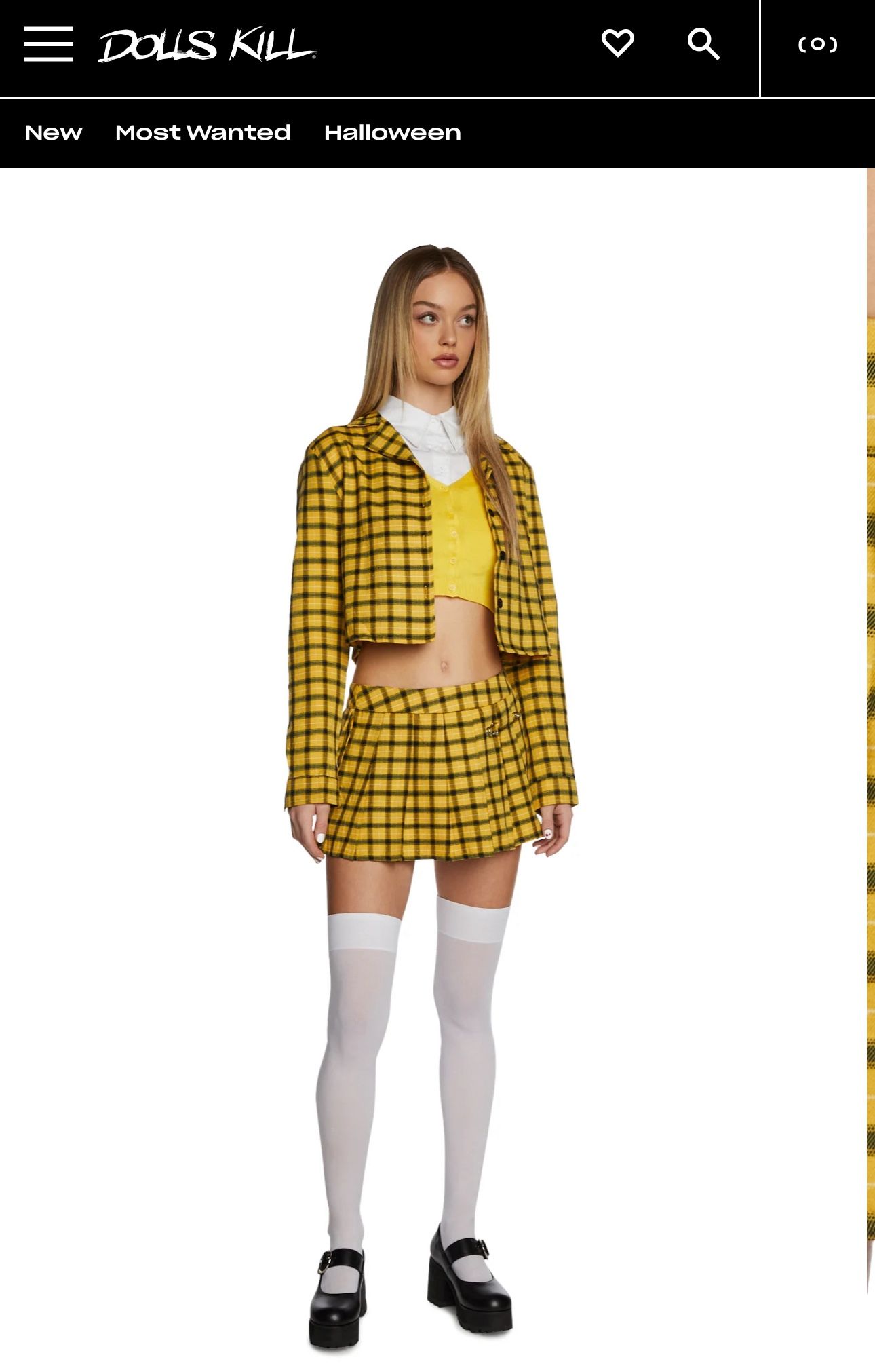 Clueless Cher Costume Dolls Kill Medium