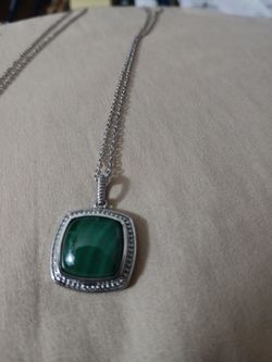 African Malachite Necklace
