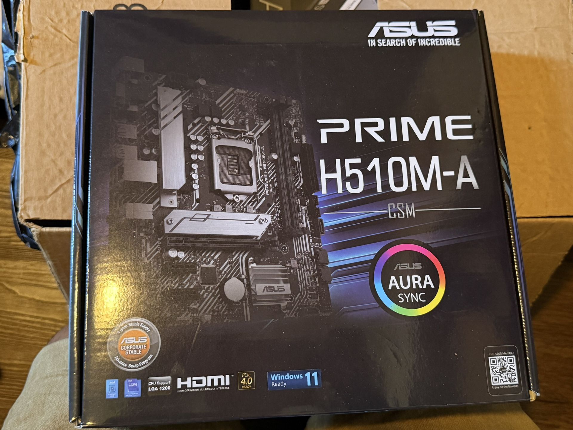 Asus Prime H510m-a
