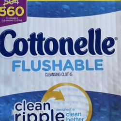 Cottonelle Flushable Wipes 