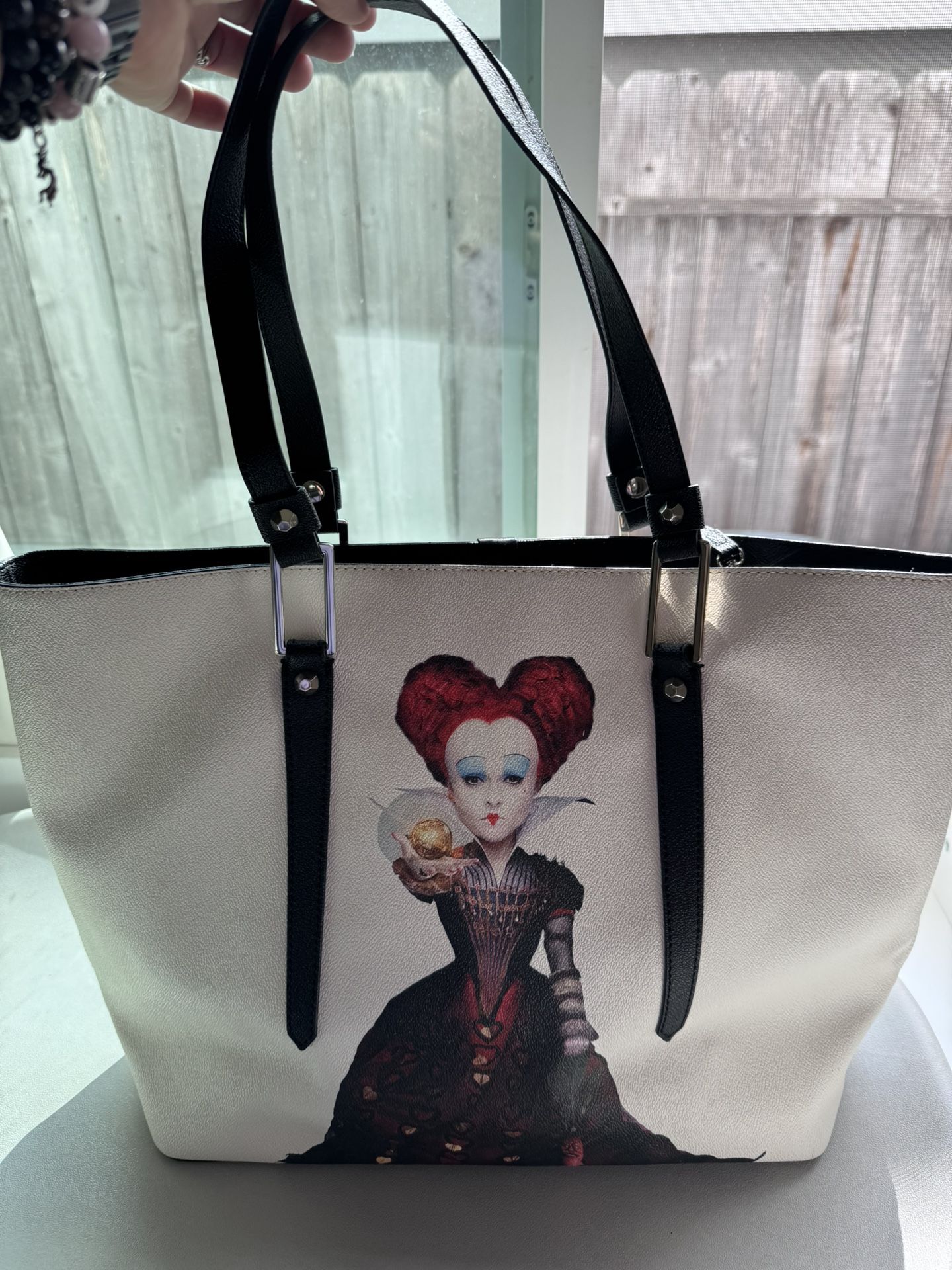 Large Queen Of Hearts Bag/Purse