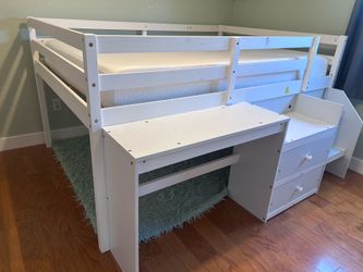Kids Full Size Loft Bed