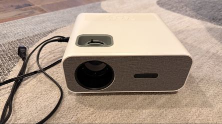 4K Support Mini Projector - WiFi & Bluetooth, 1080P, Portable
