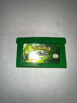 Pokémon Leaf Green Version Game Boy Advance
