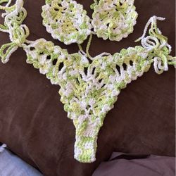 Pineapple Stitch Bathing Suit