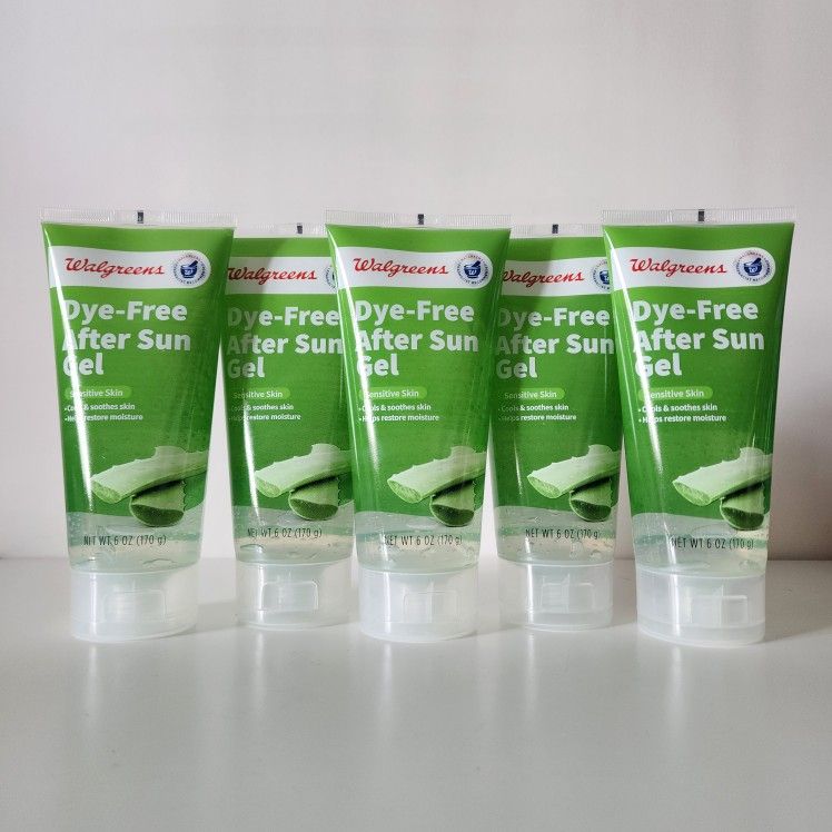 5 Walgreens After Sun Gel 6oz