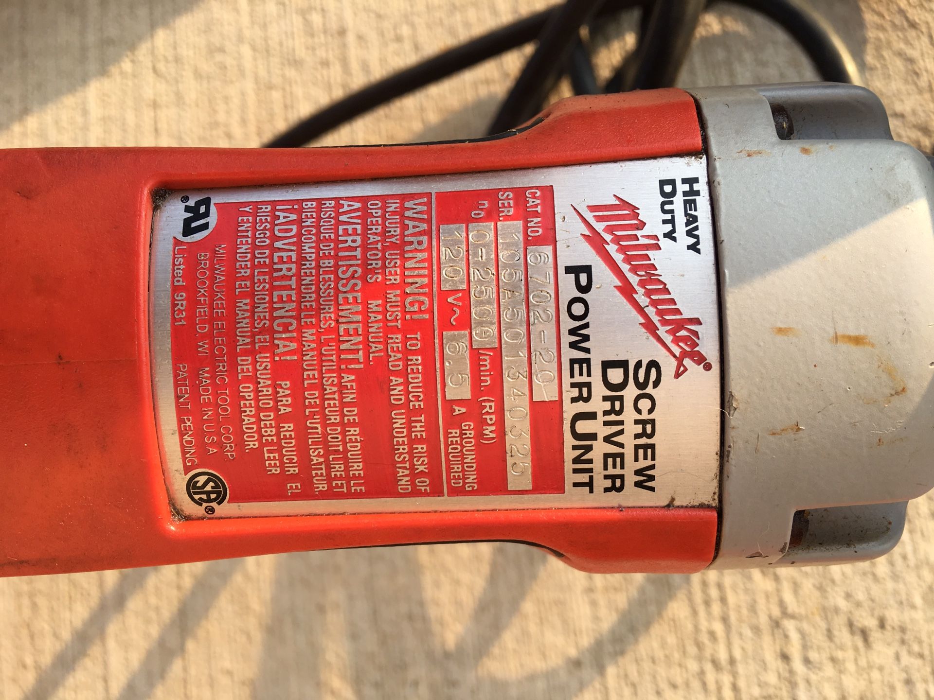 Milwaukee Pam deck screw gun with case for Sale in Lexington, KY OfferUp