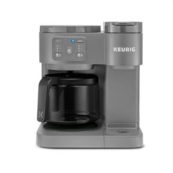 Keurig k duo coffee maker in grey