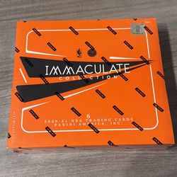 2020-2021 PANINI Immaculate  Basketball Hobby Box