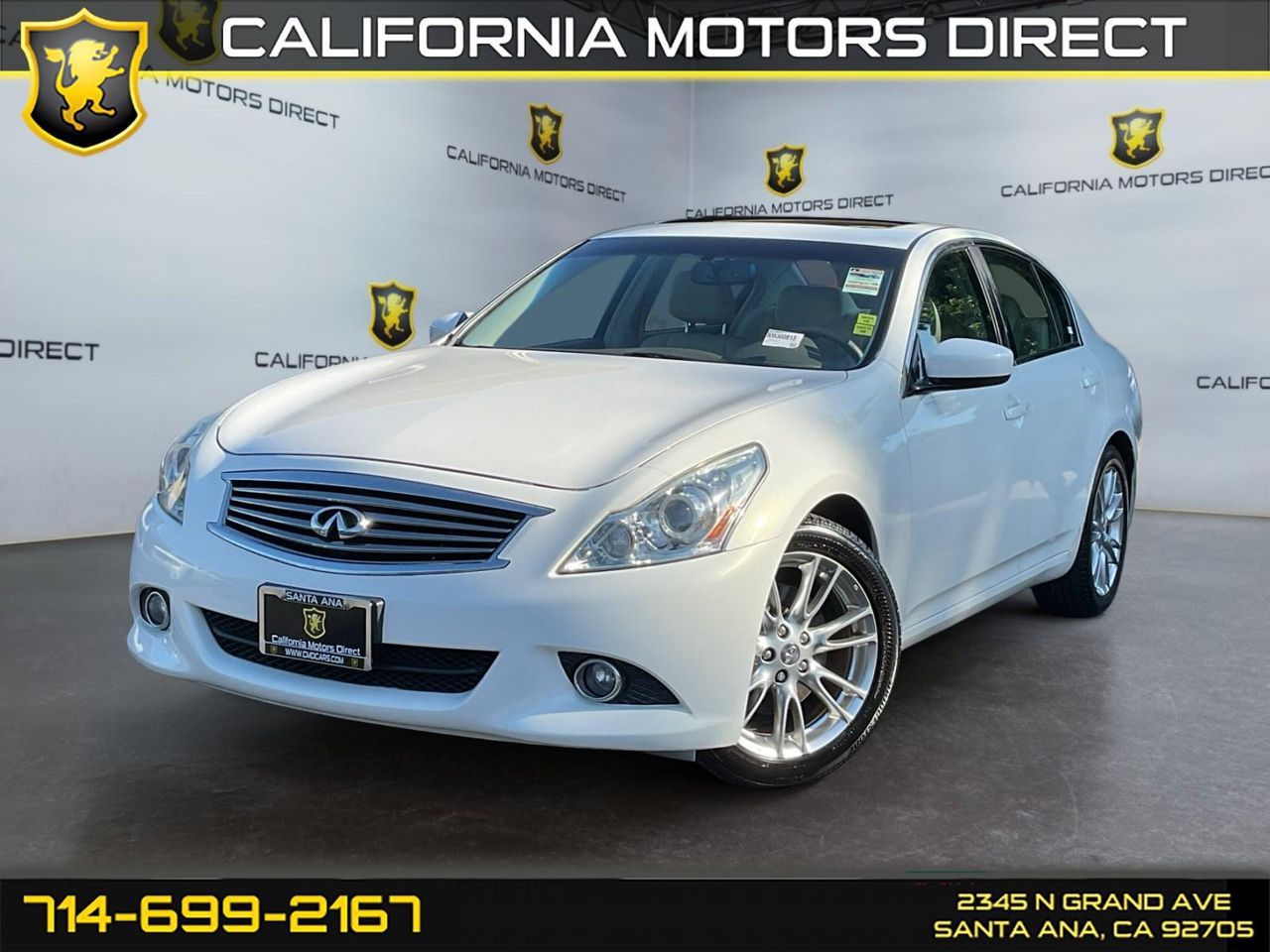 2011 INFINITI G37