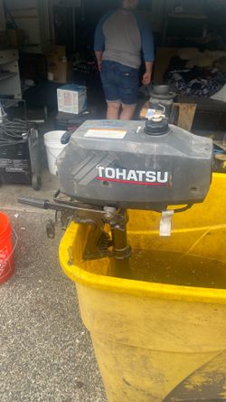 Tohatsu 3.5 go outboard