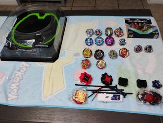 BeyBlade X Ring, Launchers And Spinners