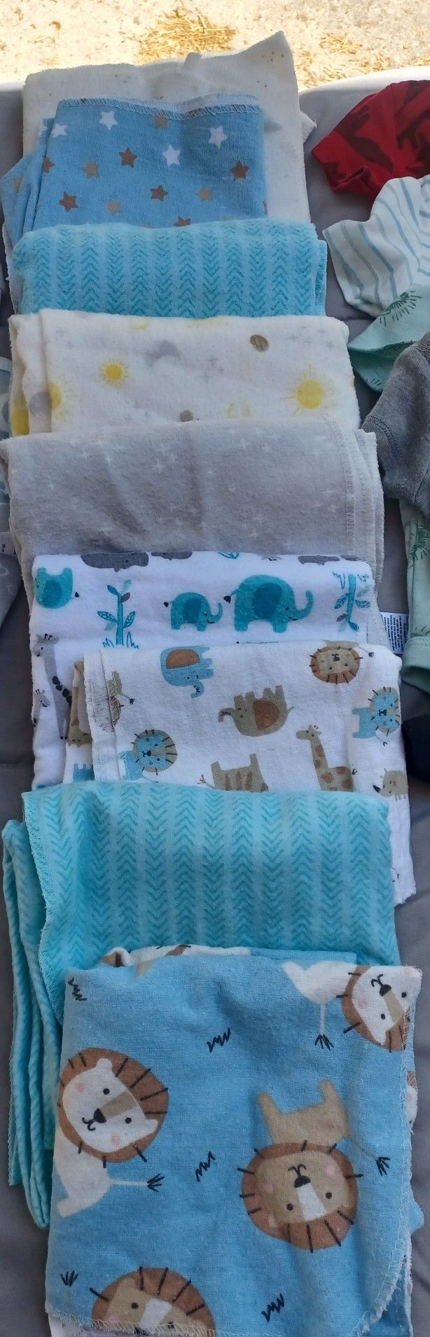 Baby receiving blankets