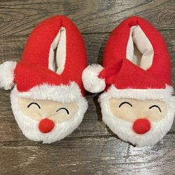 Toddler Santa Slippers And Hats