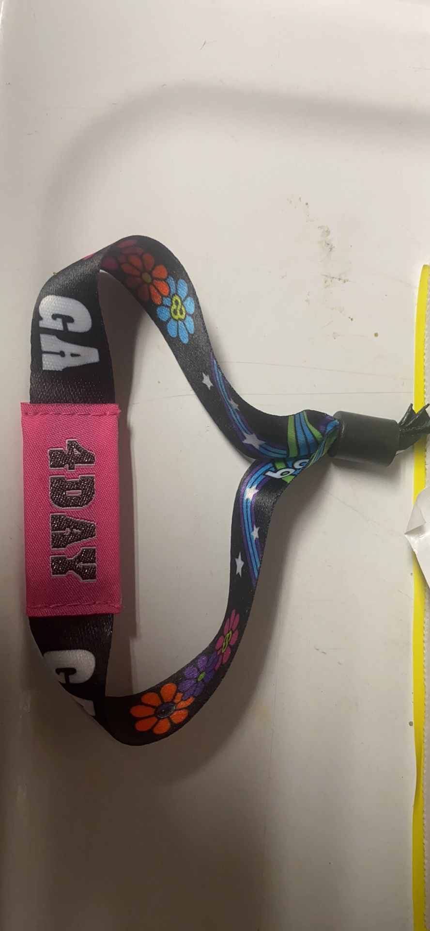 Bonnaroo Ticket Wristband 