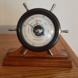 1950's vintage airguide barometer