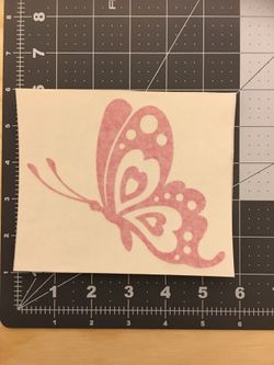 Pink butterfly