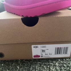 New Size 11 Youth Pink Uggs