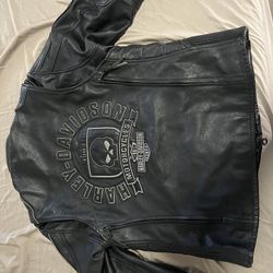 Harley Davidson Leather Skull Jacket