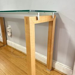 Glass Console Table