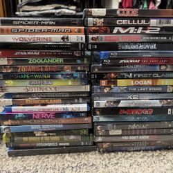 100 Various DVDs 