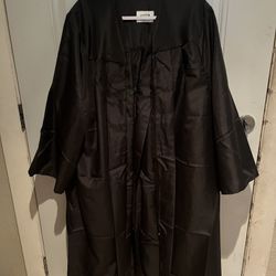 2 Black Graduation Gowns 