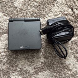 Nintendo Gameboy Advance Sp Ags 101 Charcoal Black Console