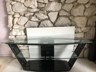 Glass Tv Stand