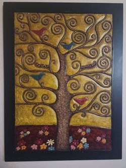 Tree of life framed wall art