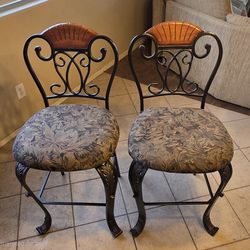Two bar stools