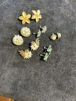 Vintage Clip On Earring Collection