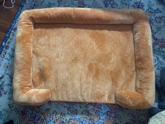 Large Dog Bed with Bolster Sides