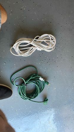 Exterior or interior extension cords