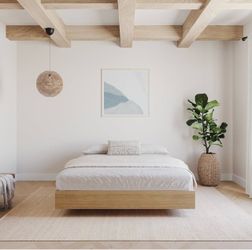 Queen bed frame only