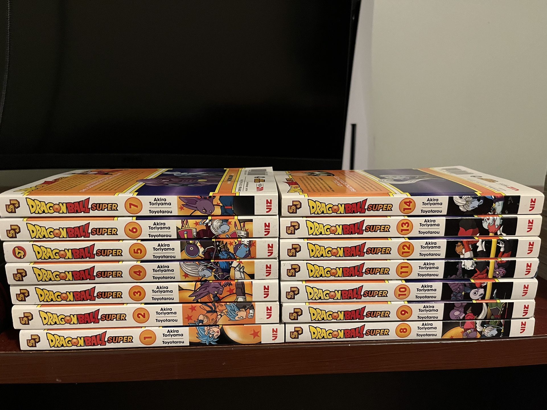Dragon Ball Super Manga, Vol. 1 -14 Collection 14 book set by Akira Toriyama,Toyotarou